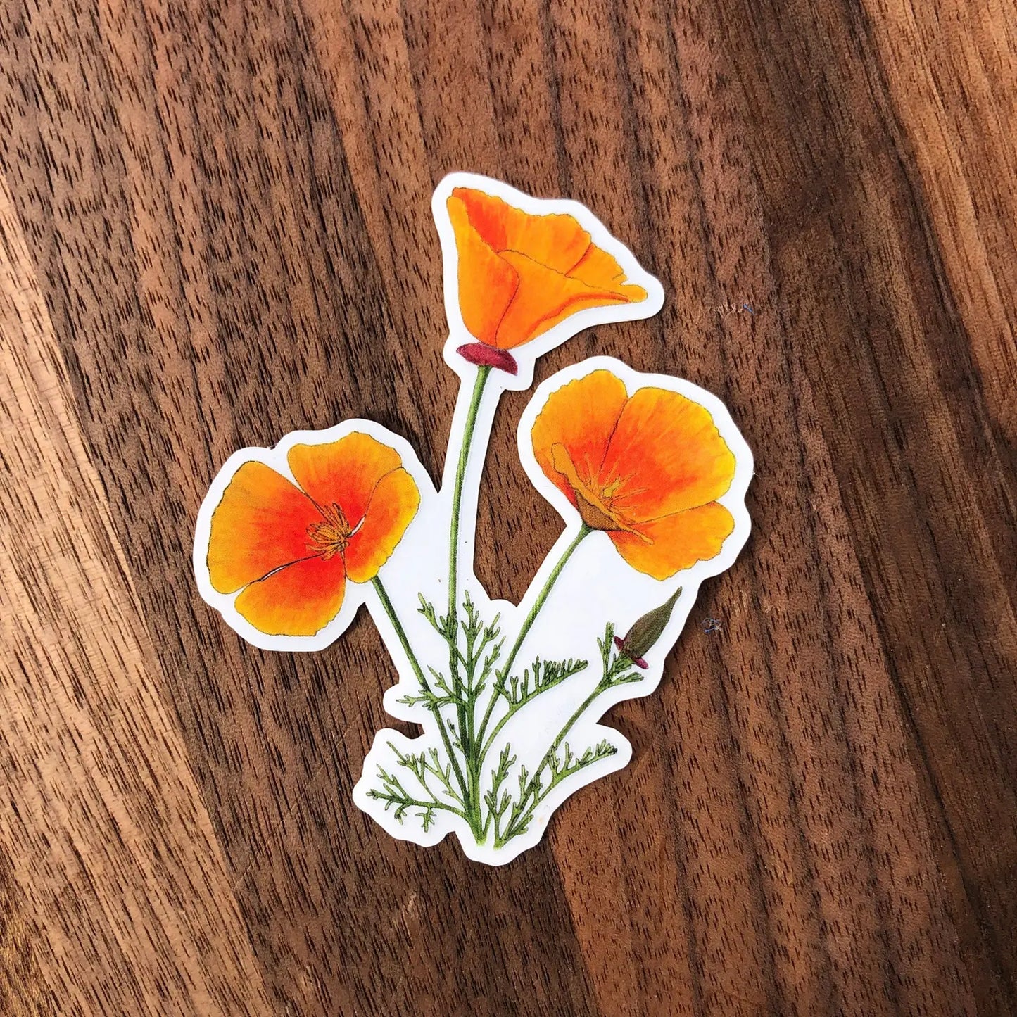 wildflower sticker