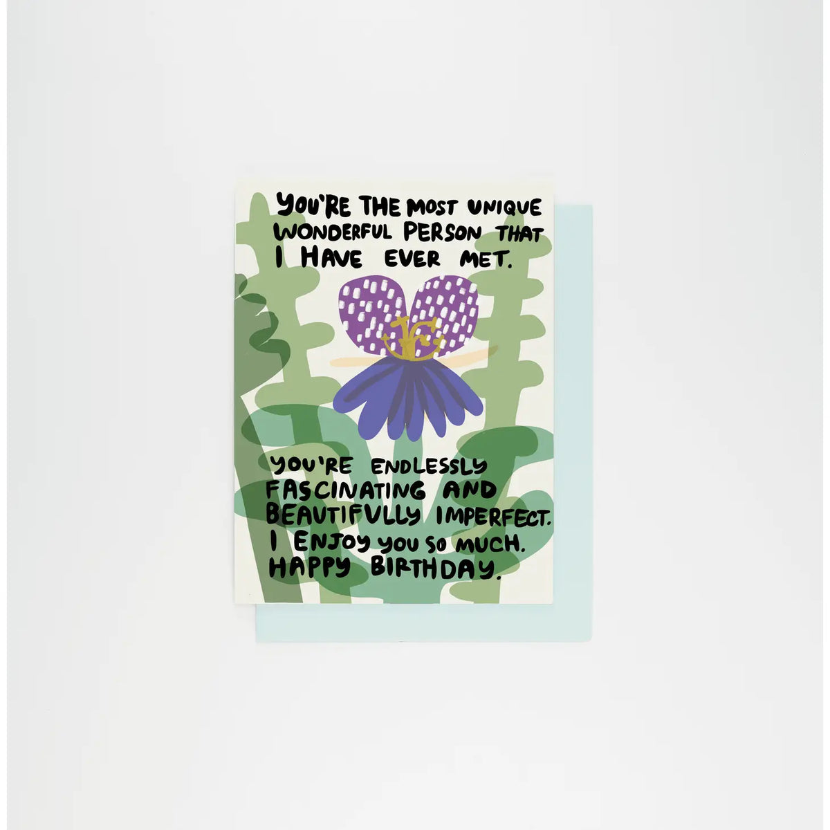 i enjoy you birthday card
