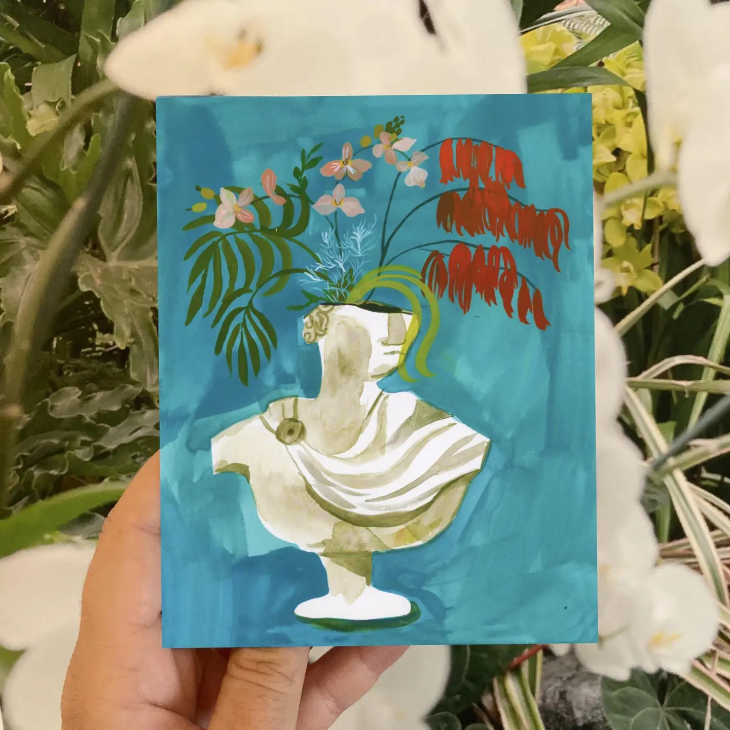 flora blue card