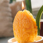 beeswax decorative candle - egg