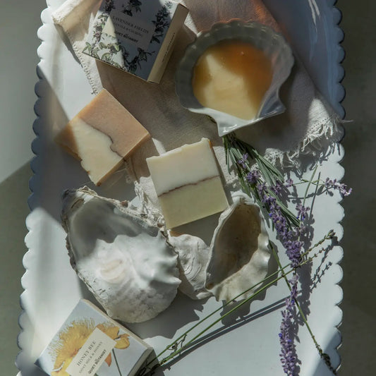 the quiet botanist / handmade soap - honey bee