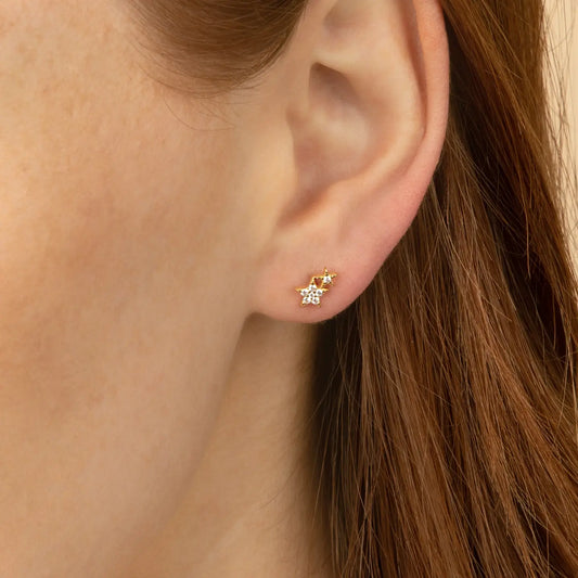 aria stud earrings