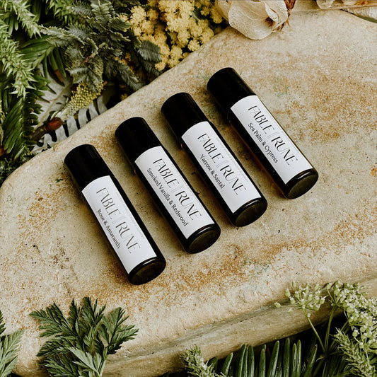 fable || rune / perfume oil - copal & rosewood