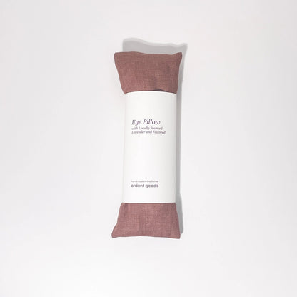 linen eye pillow