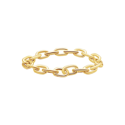 elongated cable chain flexible ring - 2.95mm