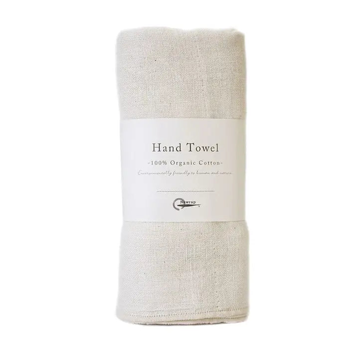 nawrap organic cotton hand towel