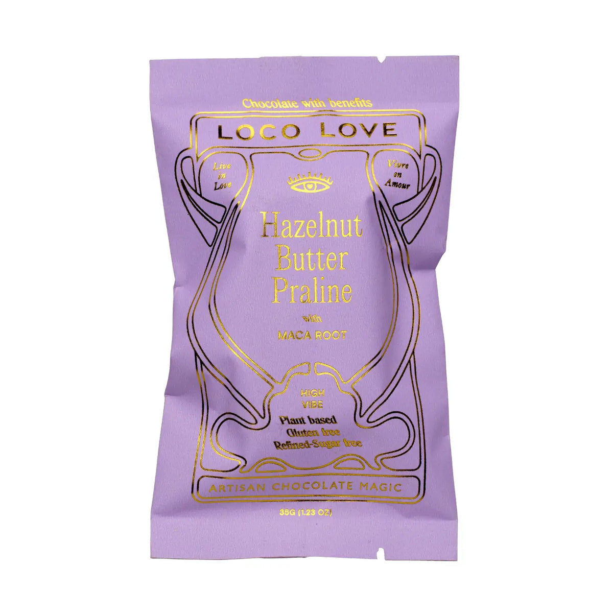 loco love chocolate / hazelnut butter praline