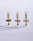 métier / az gemstone totem plaque charm - single