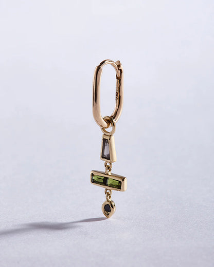 métier / az gemstone totem plaque charm - single