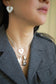 oval tag necklace