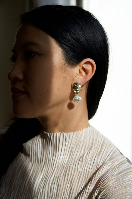 fender pearl earrings