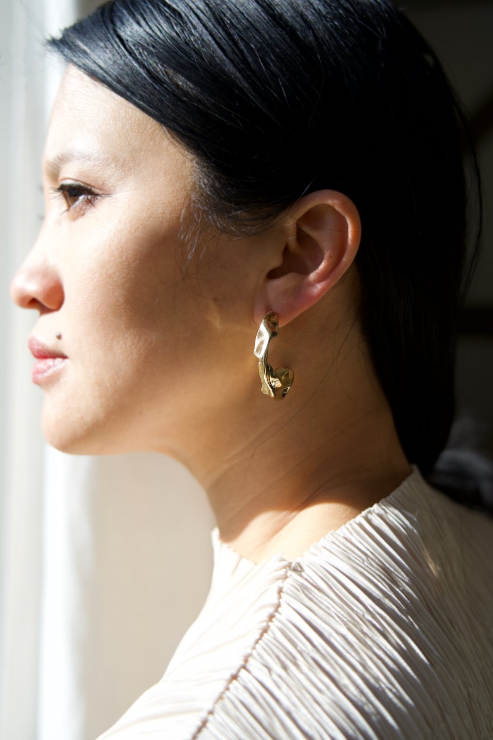 fender hoop earrings