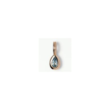 wwake / tempo pendant charm - aquamarine (march)