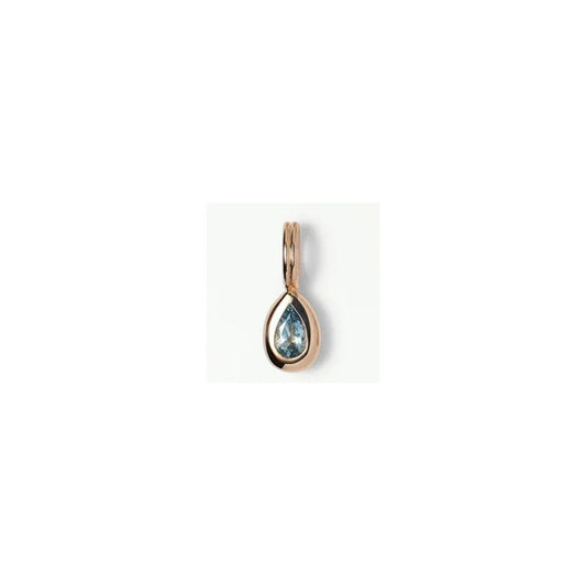 wwake / tempo pendant charm - aquamarine (march)