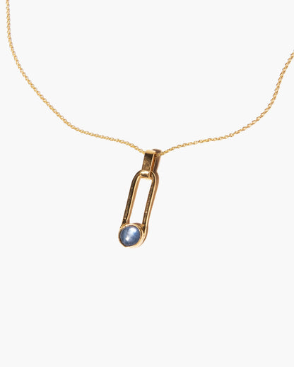 aura necklace - kyanite