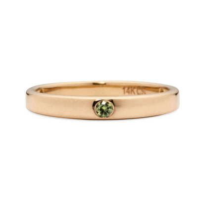 floe signet ring - australian sapphire