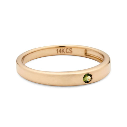 floe signet ring - australian sapphire