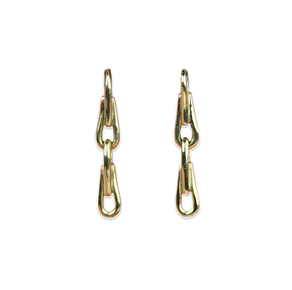 barleycorn chain earrings