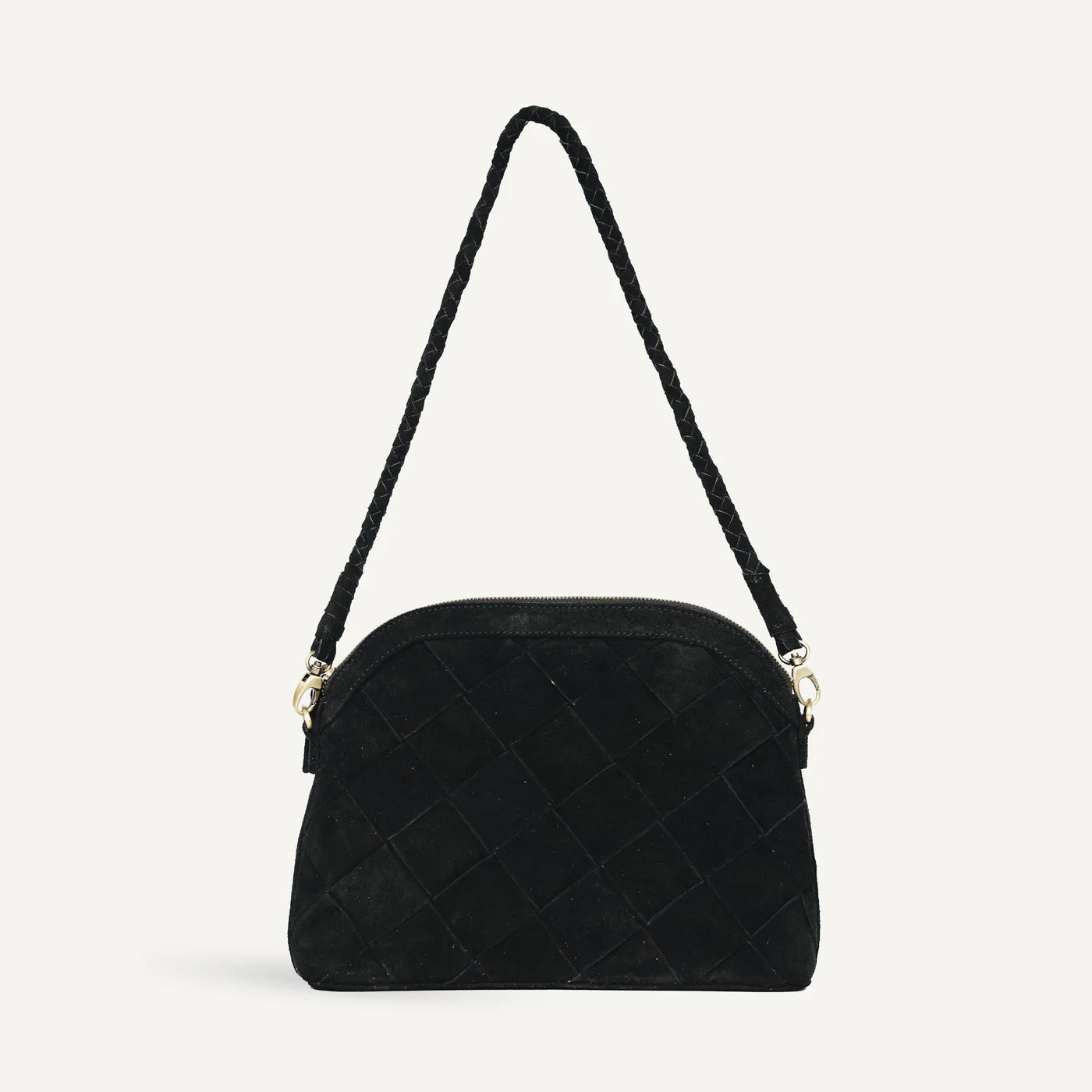 bembien / carmen bag - grande weave - suede black