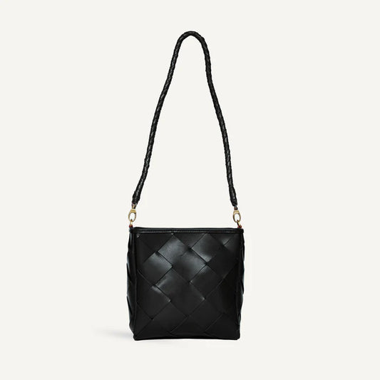 bembien / alix bag - grande weave - black