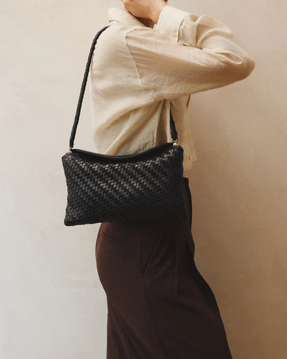 bembien / roux clutch bag - black