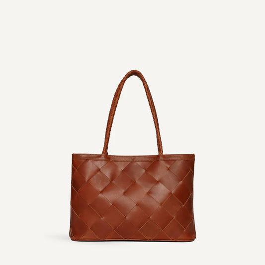bembien / ella bag - grande weave - sienna