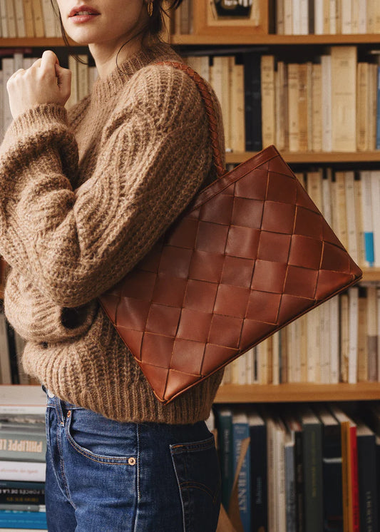 bembien / ella bag - grande weave - black