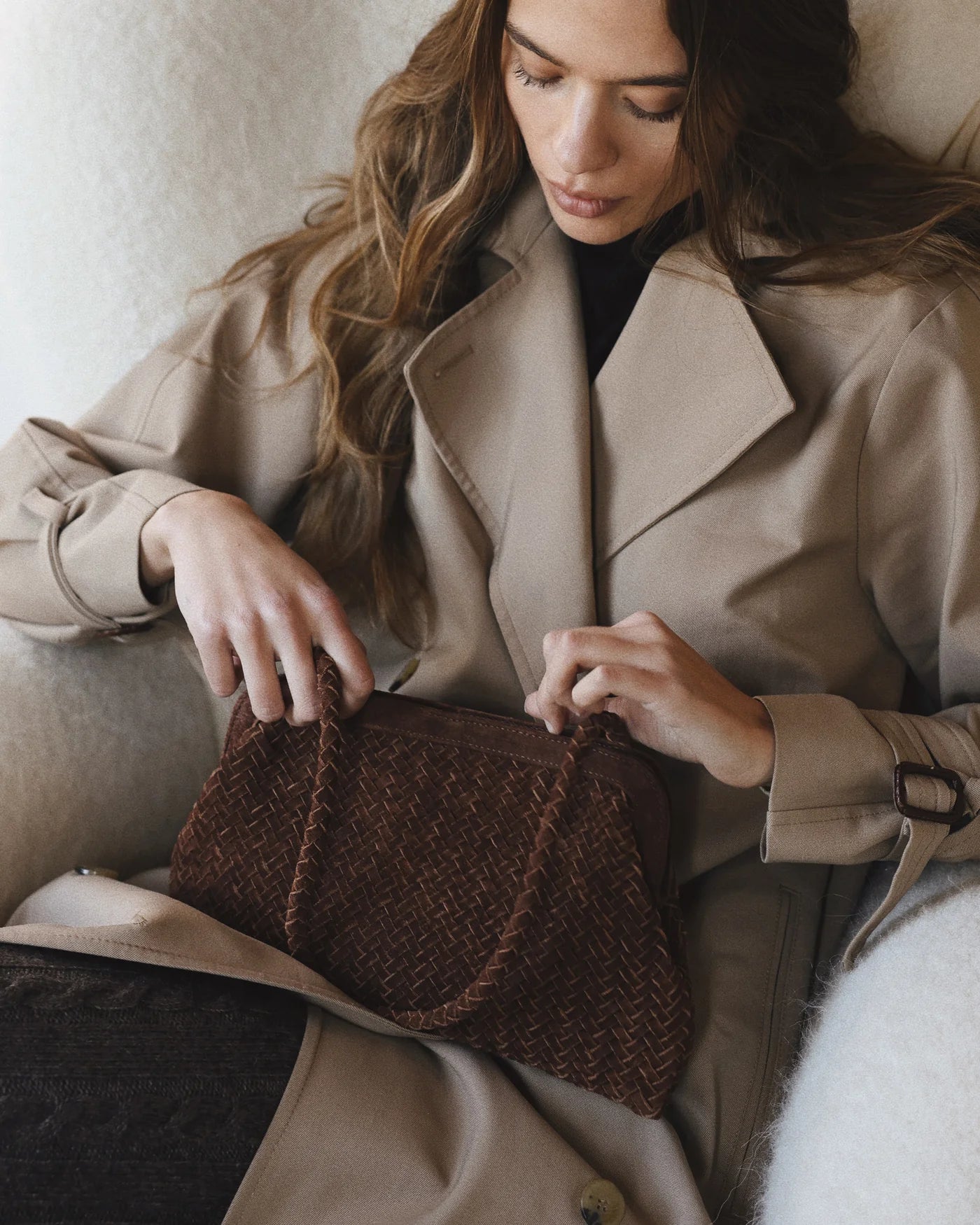 bembien / le sac - suede brown