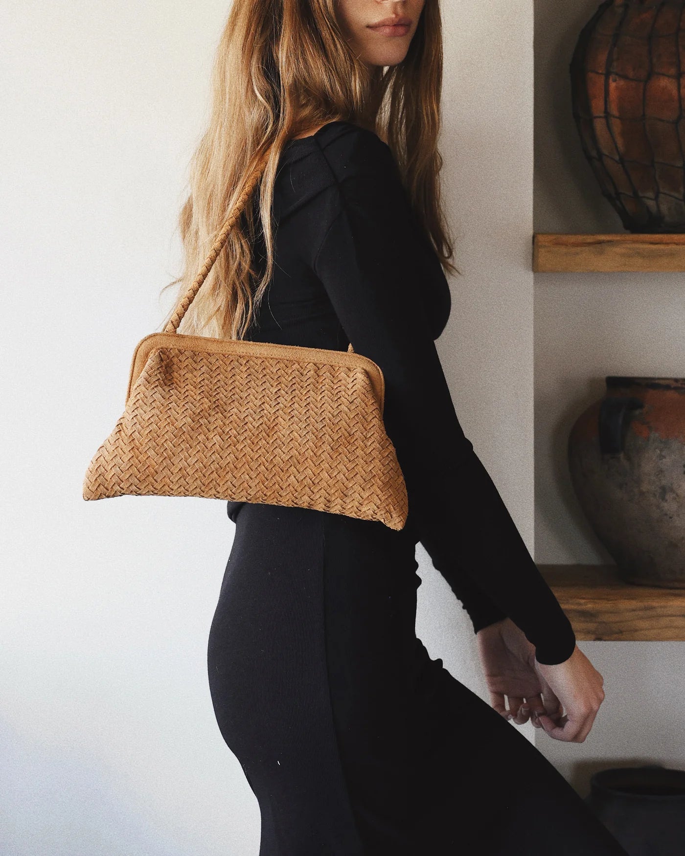 bembien / le sac - suede copper
