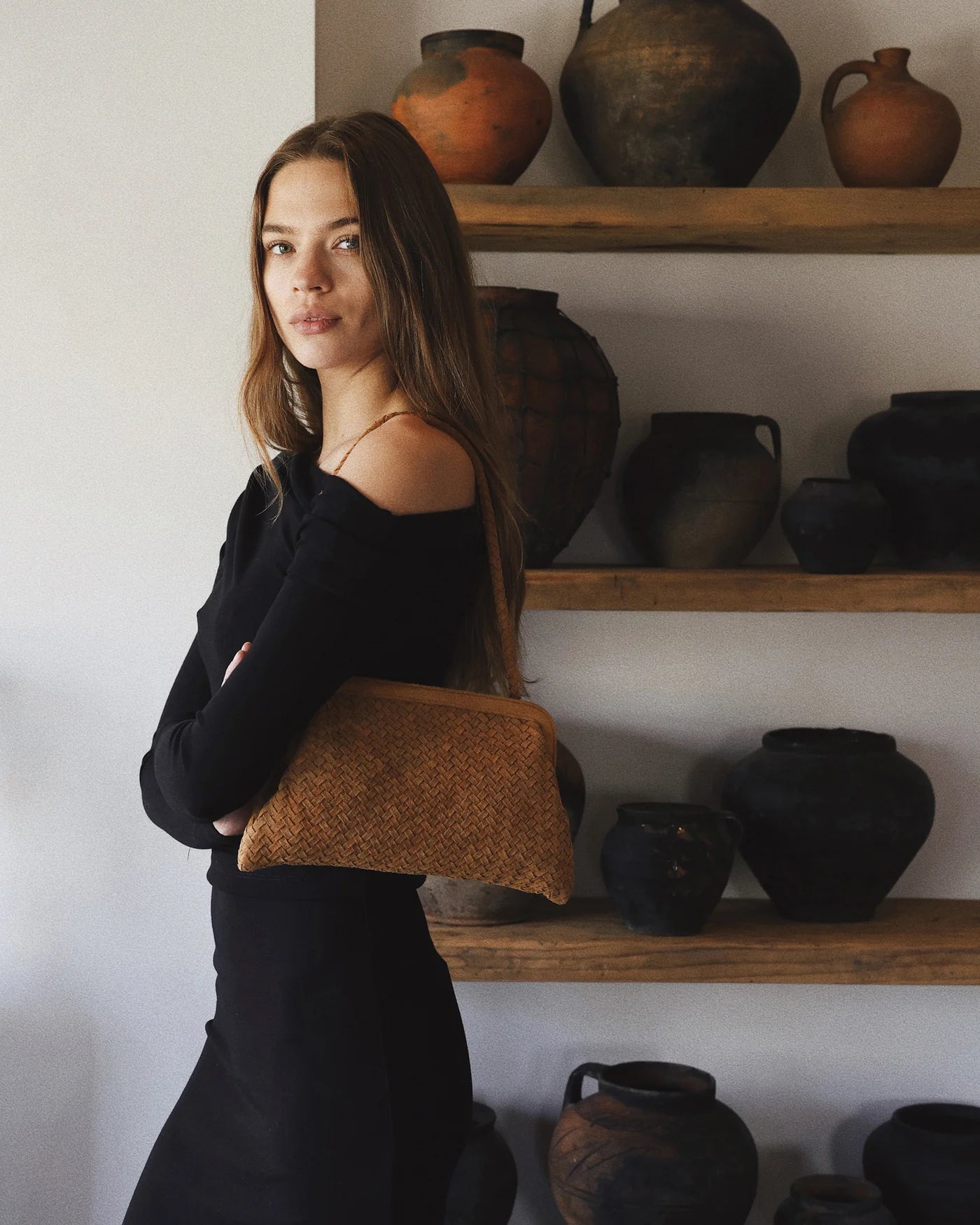 bembien / le sac - suede copper