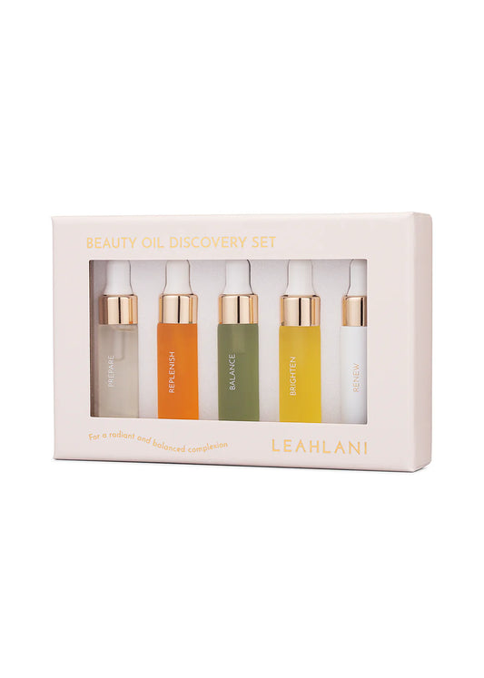 leahlani skincare / beauty oil discovery set