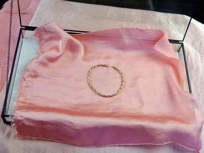 barleycorn chain bracelet