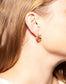 blanca hoop earrings