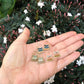 spaceship stud earrings