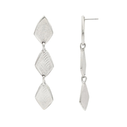 asali triple drop post earrings