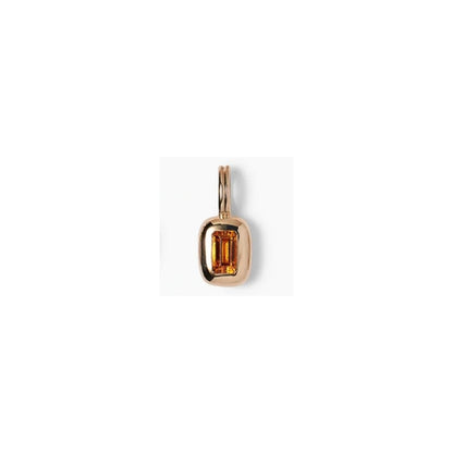 wwake / tempo pendant charm - citrine (november)