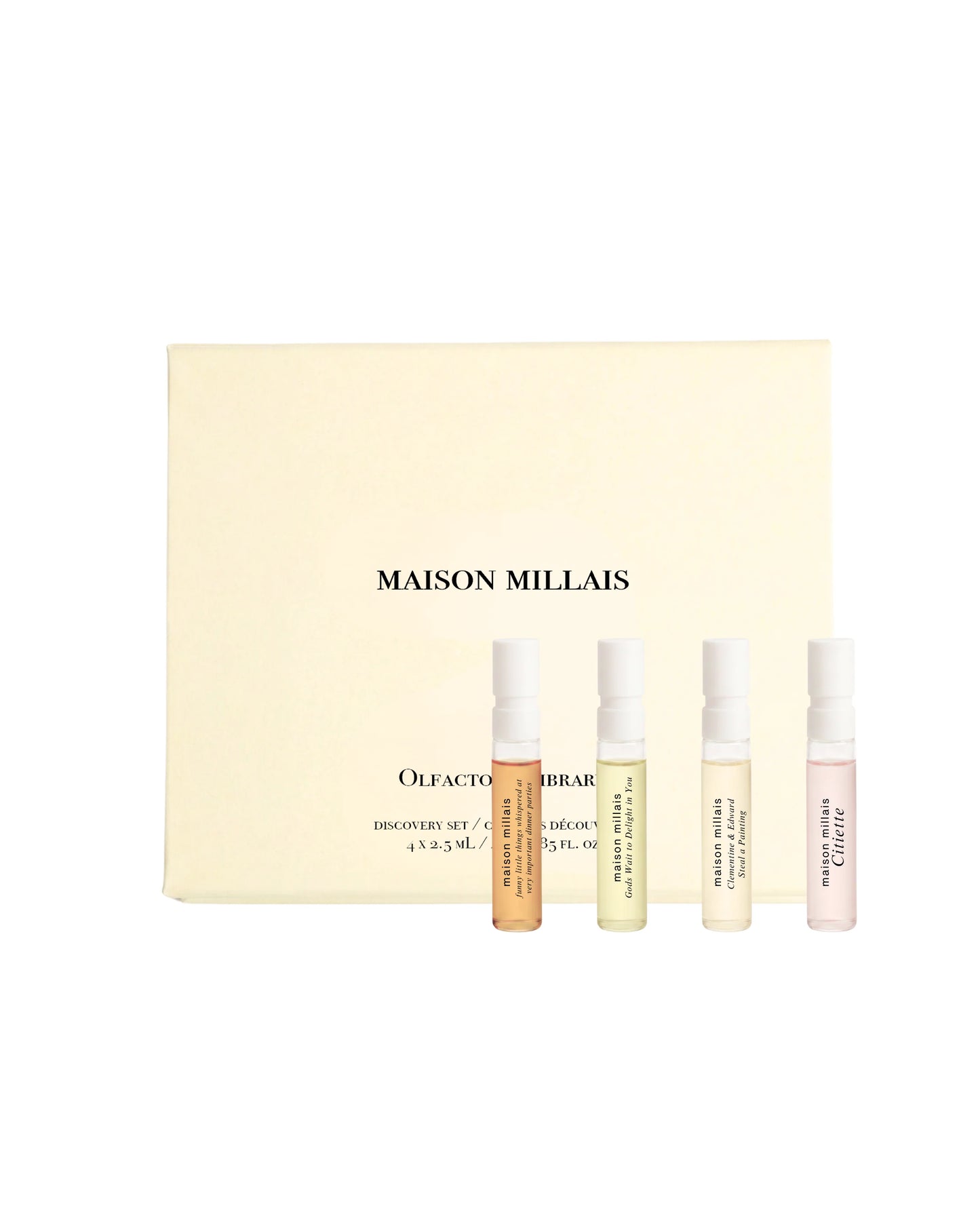 maison millais / eau de parfum discovery set