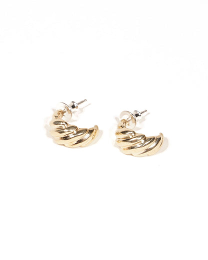 crescere hoop earrings