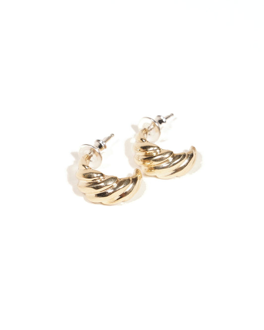 crescere hoop earrings