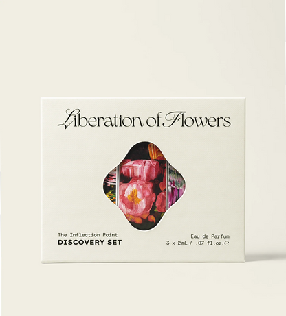 liberation of flowers / eau de parfum discovery set