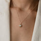 keeper necklace - rose quartz