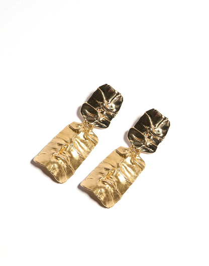 double fender earrings