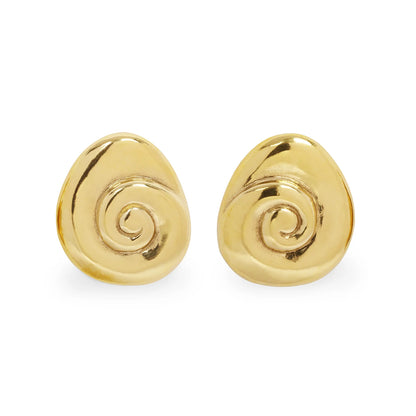 large compass earrings