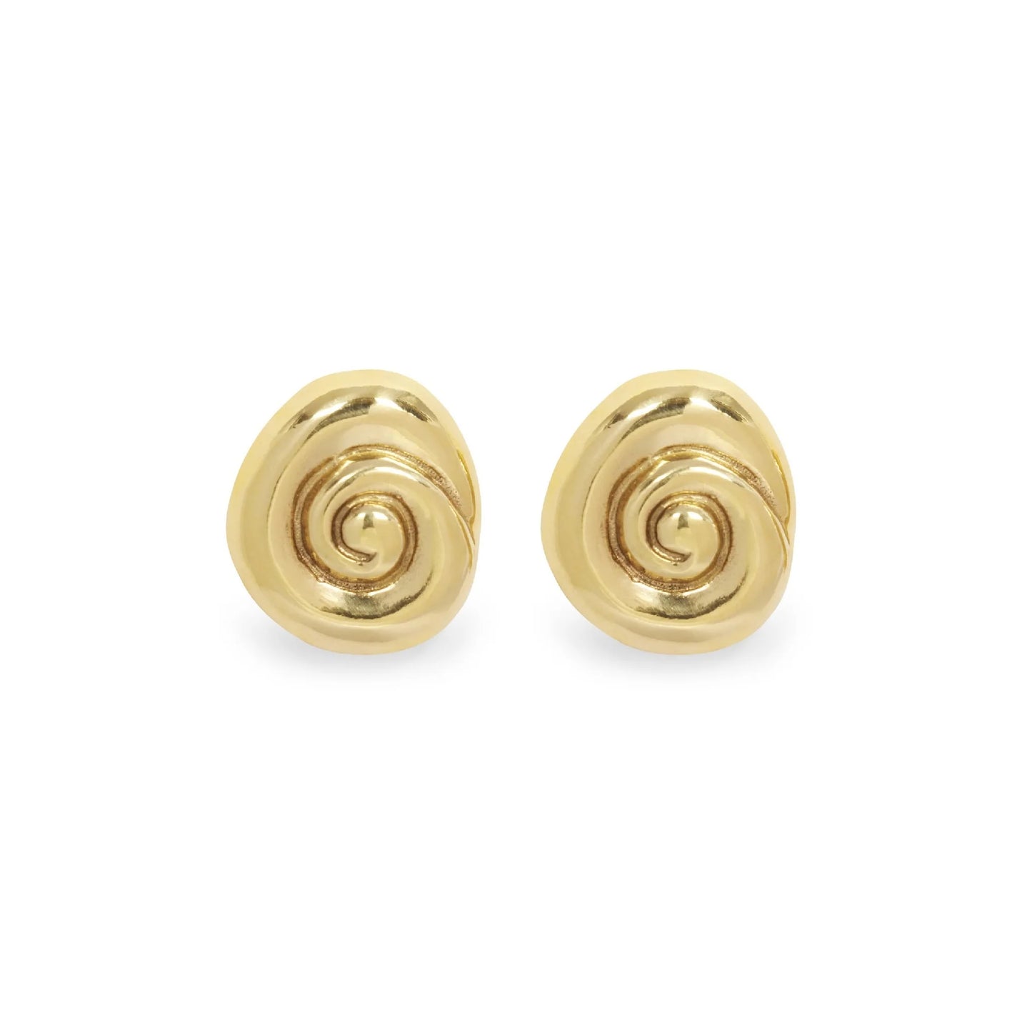 small compass earrings