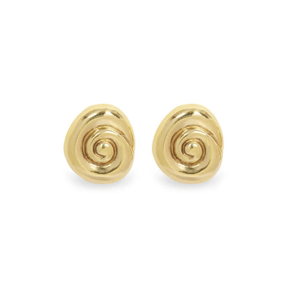 small compass earrings