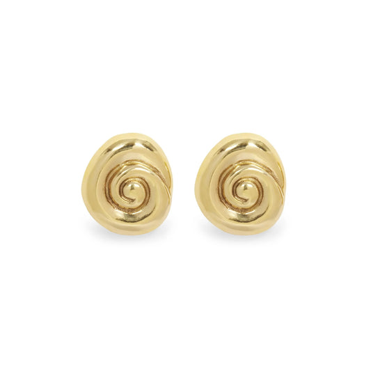 small compass earrings