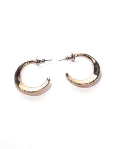 elipse hoop earrings