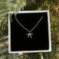 bow pendant charm