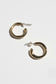 large fluid hoop earrings