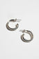 large fluid hoop earrings